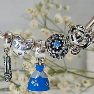 Pandora Disney Cinderella charm set.